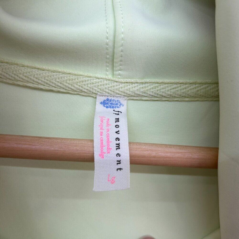 Free People Movement Lead The Pack Jacket Sweatshirt Activewear Granola Large - Picture 8 of 9